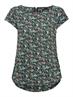 ONLVIC S/S AOP TOP NOOS PTM balsam green-fall ditsy