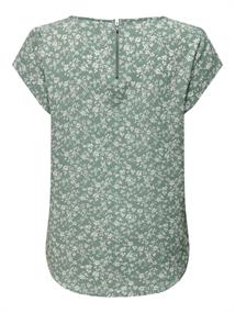 ONLVIC S/S AOP TOP NOOS PTM lily pad-emma mono flower