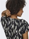 ONLVIC S/S AOP TOP NOOS WVN black20