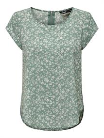 ONLVIC S/S AOP TOP NOOS WVN lily pad-emma mono flower