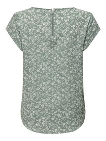 ONLVIC S/S AOP TOP NOOS WVN lily pad-emma mono flower