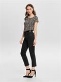 ONLVIC S/S AOP TOP NOOS WVN pumice stone