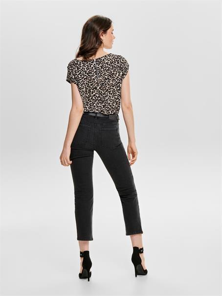 ONLVIC S/S AOP TOP NOOS WVN pumice stone