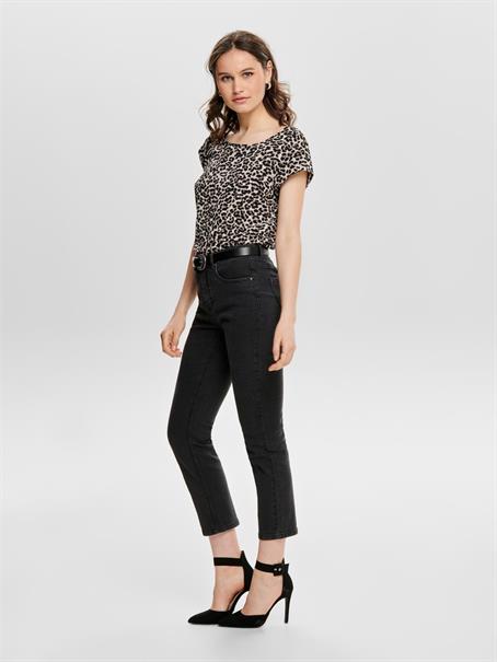 ONLVIC S/S AOP TOP NOOS WVN pumice stone