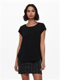 ONLVIC S/S SOLID TOP NOOS WVN black1