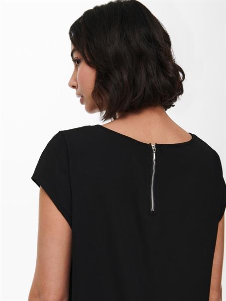 ONLVIC S/S SOLID TOP NOOS WVN black1