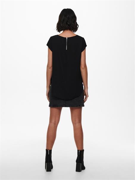 ONLVIC S/S SOLID TOP NOOS WVN black1