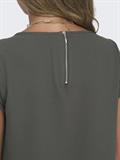 ONLVIC S/S SOLID TOP NOOS WVN plum kitten