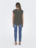 ONLVIC S/S SOLID TOP NOOS WVN plum kitten