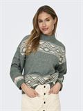 ONLVICTORIA L/S PULLOVER KNT NOOS balsam green