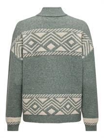 ONLVICTORIA L/S PULLOVER KNT NOOS balsam green