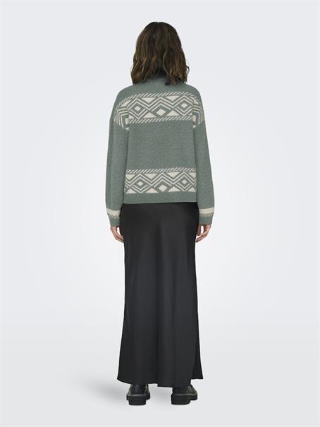 ONLVICTORIA L/S PULLOVER KNT NOOS balsam green