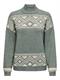 ONLVICTORIA L/S PULLOVER KNT NOOS balsam green
