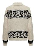 ONLVICTORIA L/S PULLOVER KNT NOOS pumice stone