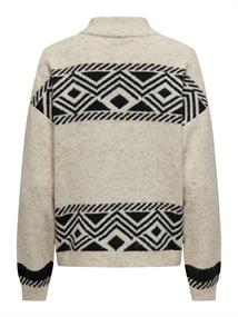 ONLVICTORIA L/S PULLOVER KNT NOOS pumice stone