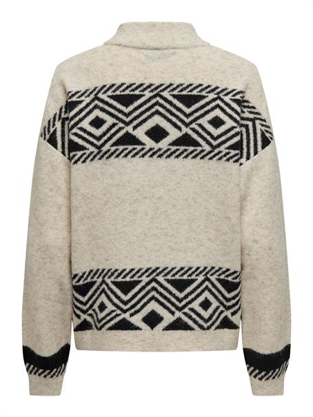 ONLVICTORIA L/S PULLOVER KNT NOOS pumice stone