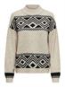 ONLVICTORIA L/S PULLOVER KNT NOOS pumice stone