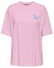 ONLVIVVI LIFE S/S LOVELY TOP JRS pink lady