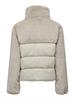 ONLWANJA FUR PUFFER MIX JACKET NOOS OTW moonbeam