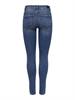 ONLWAUW MID SK DESTROY DNM BJ209 dark blue denim
