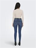 ONLWAUW MID SK DESTROY DNM BJ209 dark blue denim