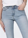ONLWAUW MID SKINNY DNM BJ639 light blue denim