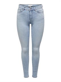 ONLWAUW MID SKINNY DNM BJ639 light blue denim