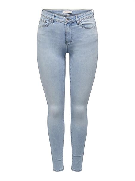 ONLWAUW MID SKINNY DNM BJ639 light blue denim