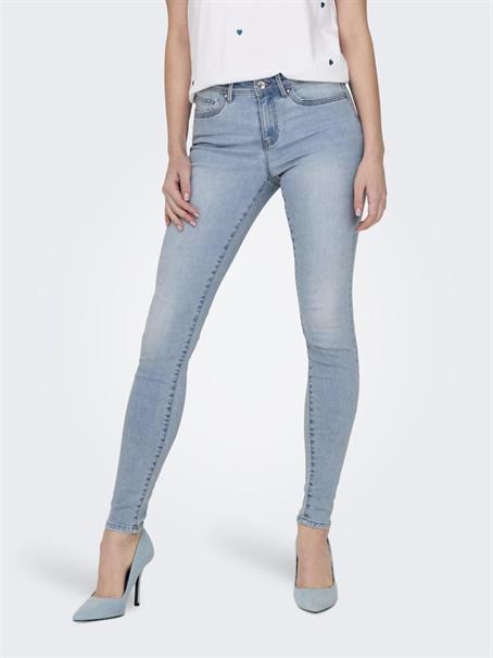 ONLWAUW MID SKINNY DNM BJ639 light blue denim