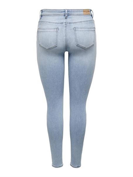ONLWAUW MID SKINNY DNM BJ639 light blue denim