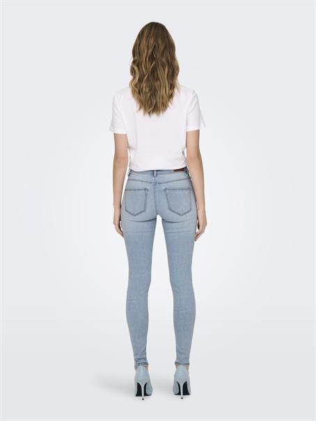 ONLWAUW MID SKINNY DNM BJ639 light blue denim