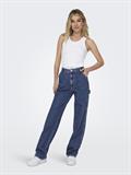 ONLWEST HW CARPENTER STR DNM DOT507 medium blue denim
