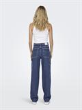 ONLWEST HW CARPENTER STR DNM DOT507 medium blue denim