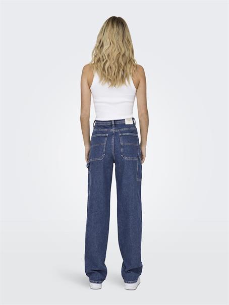 ONLWEST HW CARPENTER STR DNM DOT507 medium blue denim