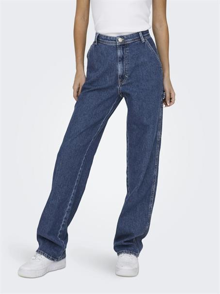 ONLWEST HW CARPENTER STR DNM DOT507 medium blue denim