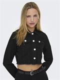 ONLWONDER LS CROPPED DNM JACKET GUA NOOS black denim