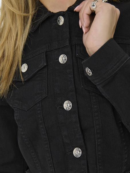 ONLWONDER LS CROPPED DNM JACKET GUA NOOS black denim