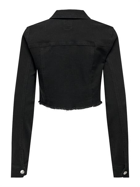 ONLWONDER LS CROPPED DNM JACKET GUA NOOS black denim