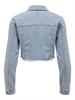 ONLWONDER LS CROPPED DNM JACKET GUA NOOS light blue denim