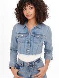 ONLWONDER LS CROPPED DNM JACKET GUA NOOS light blue denim