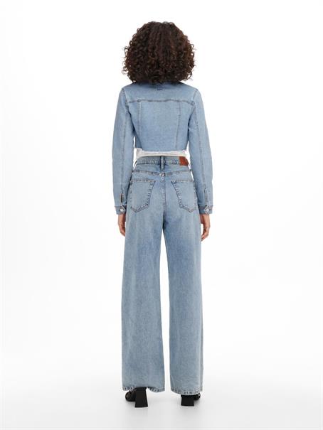 ONLWONDER LS CROPPED DNM JACKET GUA NOOS light blue denim