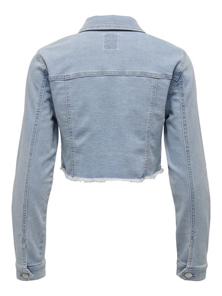 ONLWONDER LS CROPPED DNM JACKET GUA NOOS light blue denim