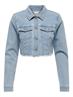 ONLWONDER LS CROPPED DNM JACKET GUA NOOS light blue denim