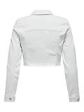 ONLWONDER LS CROPPED DNM JACKET GUA NOOS white