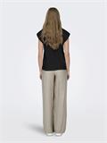 ONLXIANA LIFE S/S MIX TOP JRS black
