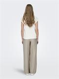 ONLXIANA LIFE S/S MIX TOP JRS cloud dancer