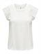 ONLXIANA LIFE S/S MIX TOP JRS cloud dancer