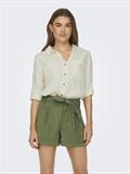 ONLYASMIN-CARO L/S LINEN SHIRT PNT NOOS cloud dancer