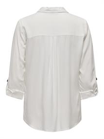 ONLYASMIN SHIRT L/S WVN NOOS snow white