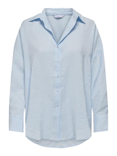 ONLZAZIMA L/S LOOSE SHIRT WVN chambray blue